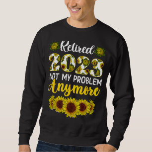 Happy Rente Gefärbte Krawatte Sonnenblumen Shirt, Sweatshirt