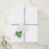 Happy Rente grüne Gartenarbeit weich Stiefel Geschenkanhänger (Mit Garn)