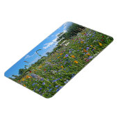 Happy Rente Liebe Personalisierte Wildblumen Magnet (Linke Seite)
