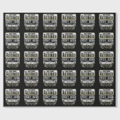 Happy Rente Männer Frauen ermüden Coworker Spaß Geschenkpapier (Flach)