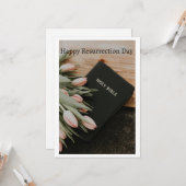 Happy Resurrecrecrection Day Karte (Vorderseite/Rückseite Beispiel)