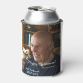 Happy retirement add name photo years of service r dosenkühler (Kanne Vorderseite)