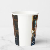 Happy retirement add name photo years of service r pappbecher (Rechts)