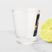 Happy retirement add name photo years of service r schnapsglas (Links)