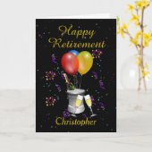 Happy Retirement Celebration Card Karte (Gelbe Blume)