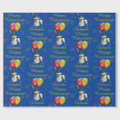 Happy Retirement Celebration Sparkling Geschenkpapier (Flach)