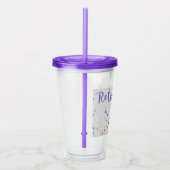 Happy Retirement Confetti Acrylic Tumbler Acryltrinkbecher (Rechts)