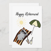 Happy Retirement Feiertagskarte (Vorne/Hinten)