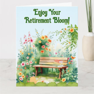 Happy Retirement für einen Gärtner Lover Karte