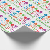 Happy Retirement Geschenkpapier (Ecke)