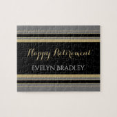 Happy retirement gift puzzle (Horizontal)
