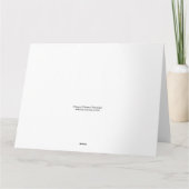 Happy Retirement Gold Compass Karte (Rückseite)