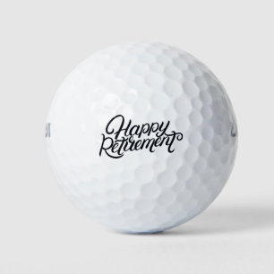 Happy Retirement Golfball