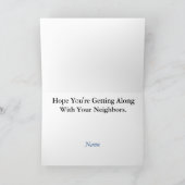 Happy Retirement Ham Radio Card Anpassen Sie es! Karte (Innenseite)