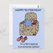 Happy Retirement (Happy Retirement) Postkarte (Vorne/Hinten)