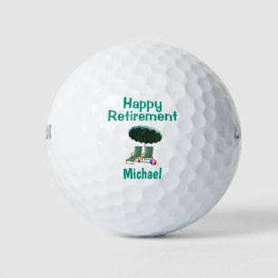 Happy Retirement Herzlichen Glückwunsch Beach Rela Golfball