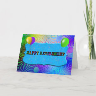 Happy Retirement Karte