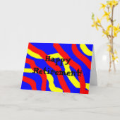 Happy Retirement! Karte (Gelbe Blume)