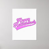 Happy Retirement Leinwanddruck (Vorderseite)