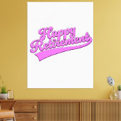 Happy Retirement Leinwanddruck (Insitu (Wohnzimmer))