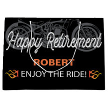 Happy Retirement Motorrad-Image für Biker