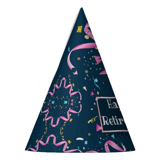 Happy Retirement Partyhütchen (Links)