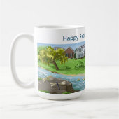 Happy Retirement Personalisiert Name Lady in Hammo Kaffeetasse (Links)