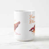 Happy Retirement Personalisiert Sparrows Kaffeetasse (Mittel)