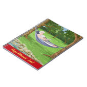 Happy Retirement Personalize (Lady in Hammock) Notizblock (Linke Seite)