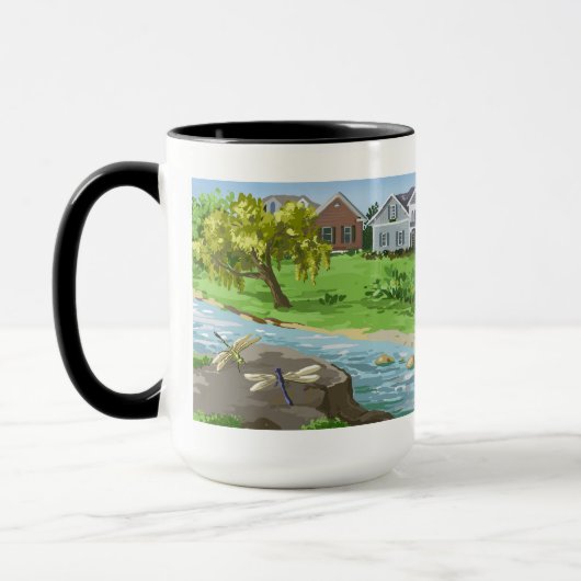 Happy Retirement Personalize (Lady in Hammock) Tasse (Links)