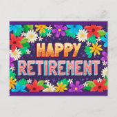 Happy Retirement Postkarte (Vorderseite)