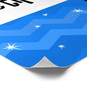 Happy Retirement, Primary Color Squares Party Poster (Ecke)