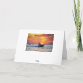 Happy Retirement, Relief, Florida, Sunset Karte (Rückseite)