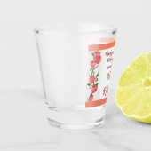 Happy Retirement Schnapsglas (Links)