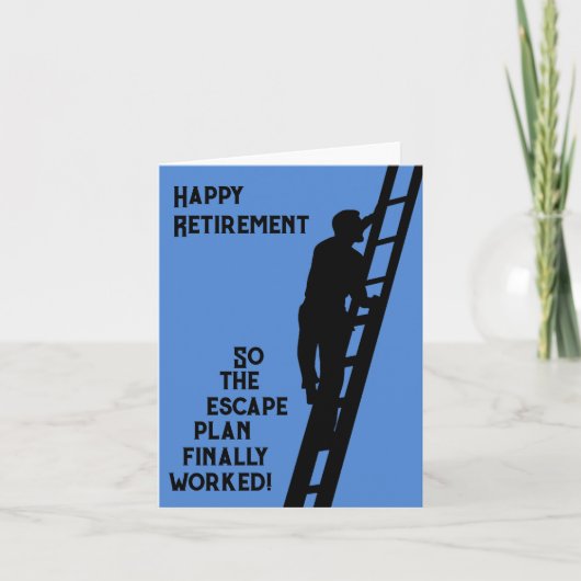 Happy Retirement-So funktionierte der Fluchtplan s Karte (Vorderseite)