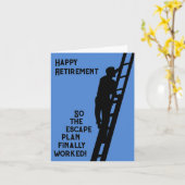 Happy Retirement-So funktionierte der Fluchtplan s Karte (Gelbe Blume)