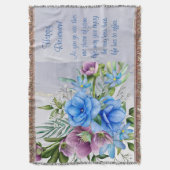 Happy Retirement Throw Blanket Decke (Vorderseite Vertikal)