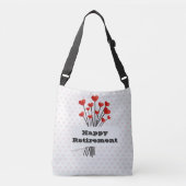 Happy Retirement Tragetaschen Mit Langen Trägern (Vorderseite)