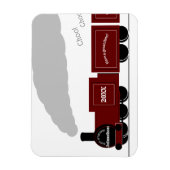 Happy Retirement train Magnet (Vertikal)
