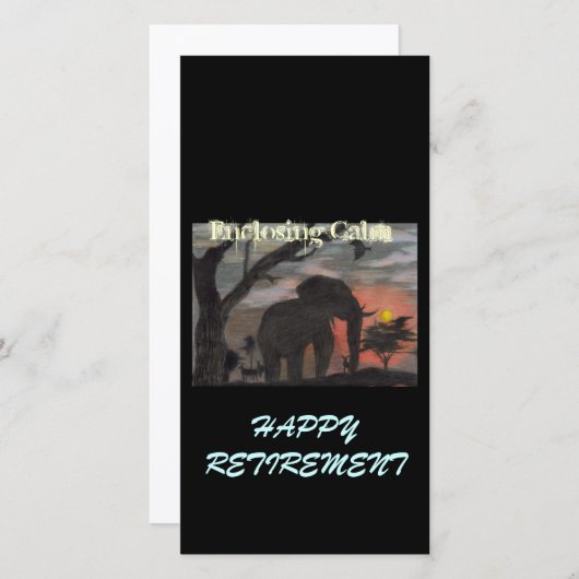 Happy Retirement Umschließung Calm (Vorne/Hinten)