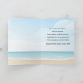 Happy Retirement! Urlaubsthema Grußkarte Karte (Innenseite)