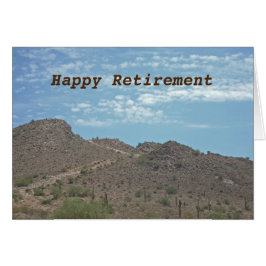 Happy Retirement Wüste Landschaft Foto Natur