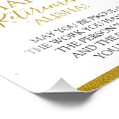 Happy Retirement-Zeichen, Retirement Geschenk-Zeic Fotodruck (Ecke)