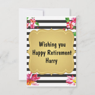 Happy Retirement Zitat Farewell Geschenk