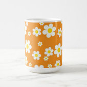 Happy Retro Blume Kaffee Tasse! Kaffeetasse (Mittel)