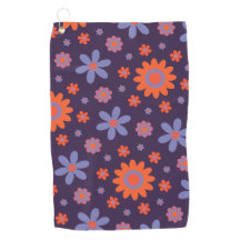 Happy Retro Blume Niedlich 70er Hippie Daisy Patte