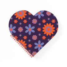 Happy Retro Blume Niedlich 70er Hippie Daisy Patte