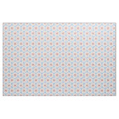 Happy Retro Blume Niedlich 70er Pastel Daisy Patte Stoff (Yard (91,4 cm))
