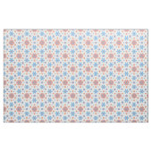 Happy Retro Blume Niedlich 70er Pastel Daisy Patte Stoff (Fat Quarter (45,7 x 55,9 cm))