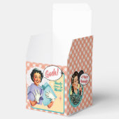 Happy Retro Bride Brautparty Gevor Box Geschenkschachtel (Geöffnet)